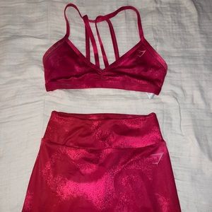 Pink Gymshark set